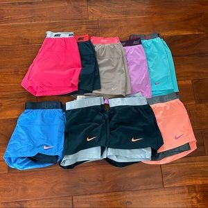 Nike running shorts